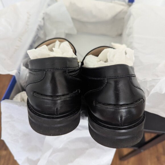 Stuart Weitzman loafers size 8.5 in black - Picture 10 of 13
